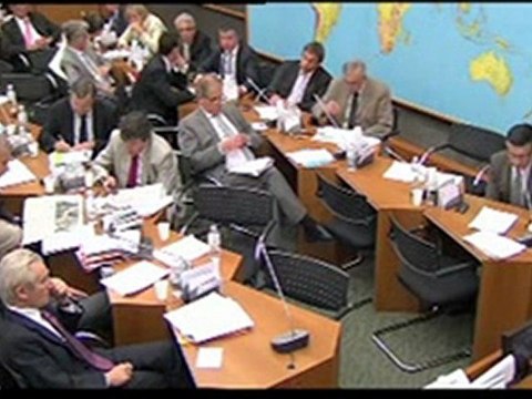 Bertrand Pancher interroge Dominique Perben, candidat à la présidence de l'AFITF