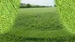 Crop Circle in East Kennett, Avebury, Wiltshire, UK 17 May 2011