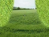 Crop Circle in East Kennett, Avebury, Wiltshire, UK 17 May 2011