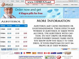 Buy Albuterol Inhalers Online Albuterol Sulfate Discount