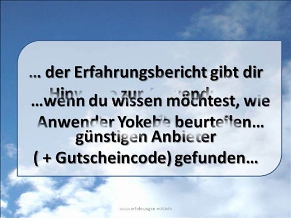 Yokebe Erfahrungen- der Erfahrungsbericht zum Diätmittel
