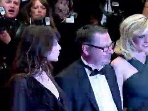 Cannes: Lars von Trier sur les marches pour Melancholia