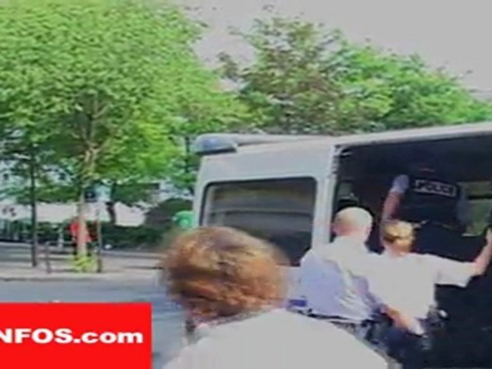 Arrestation de migrants à Paris