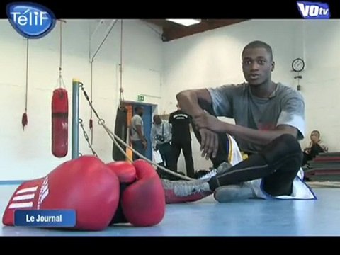 Mohamed Diaby, champion de boxe française (Eaubonne)