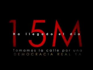 Madrid - Manifestación 15M Democracia Real Ya