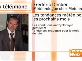 Sécheresse 2011 - Frédéric Decker, MétéoNews : « Pas d'améliorations attendues dans les prochains mois, bien au contraire »