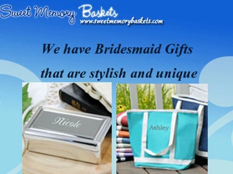 Stylish and Personalized Bridesmaid Gifts