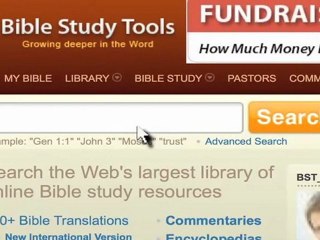 Bible Study Tools Basics