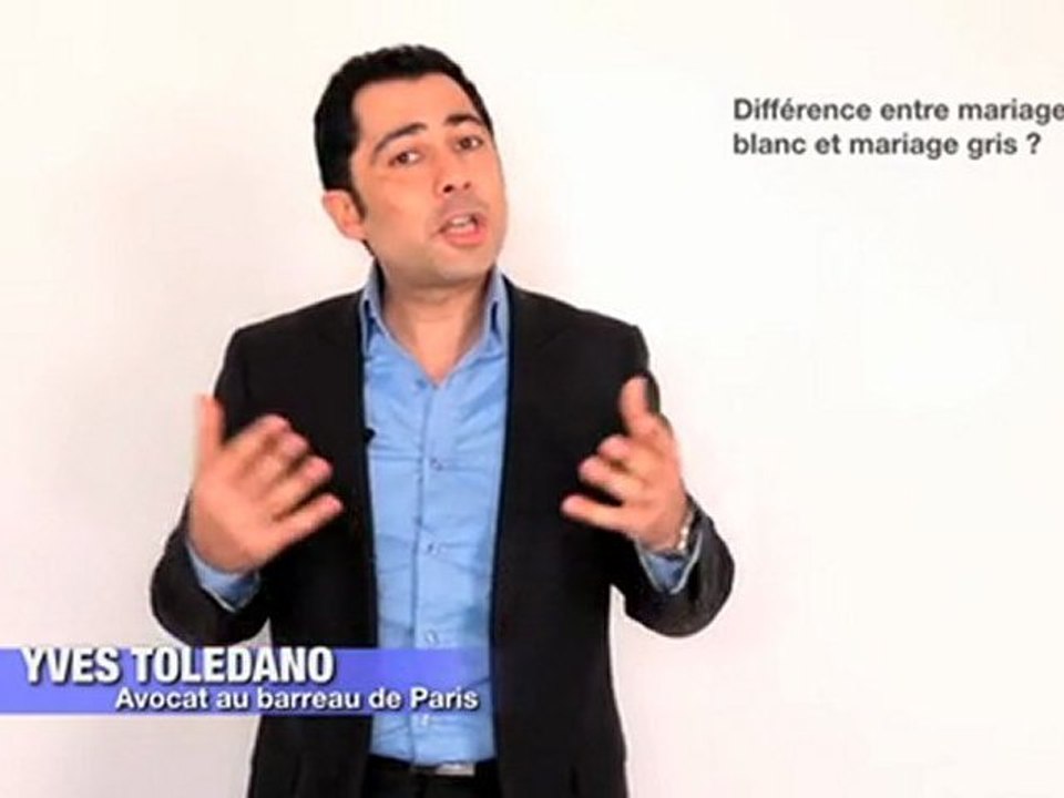 Yves Tolédano Avocat: Qu'est ce que le mariage gris?