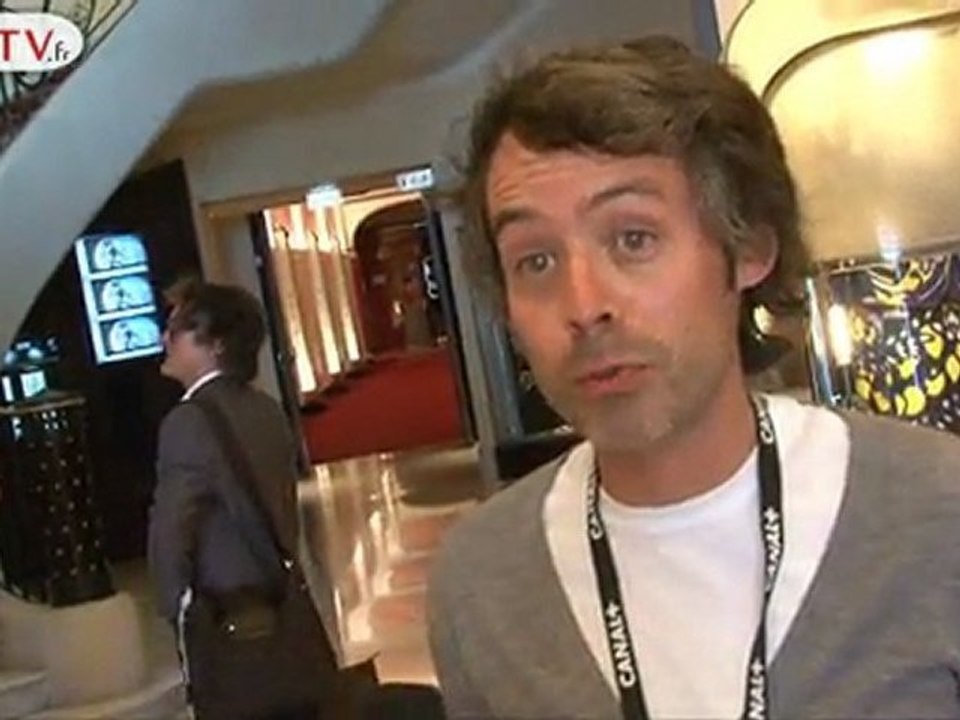 Yann Barthès du "Petit Journal" à Cannes
