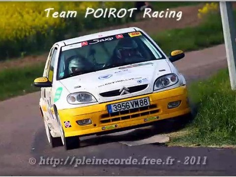 Laurent Poirot - Rallye Stanislas caméra embarquée