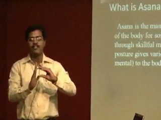 Patanjali Yogic Concept Part V Aasan Part 1.wmv