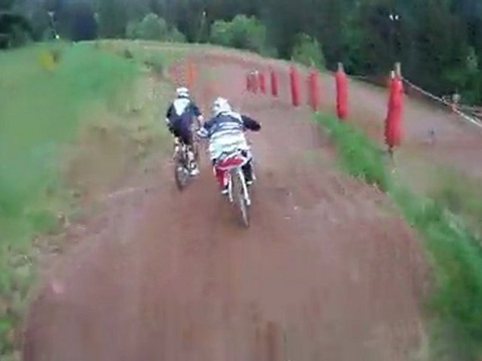 Papa Loïs & BrotherBert DH Lac blanc 2011-05-14