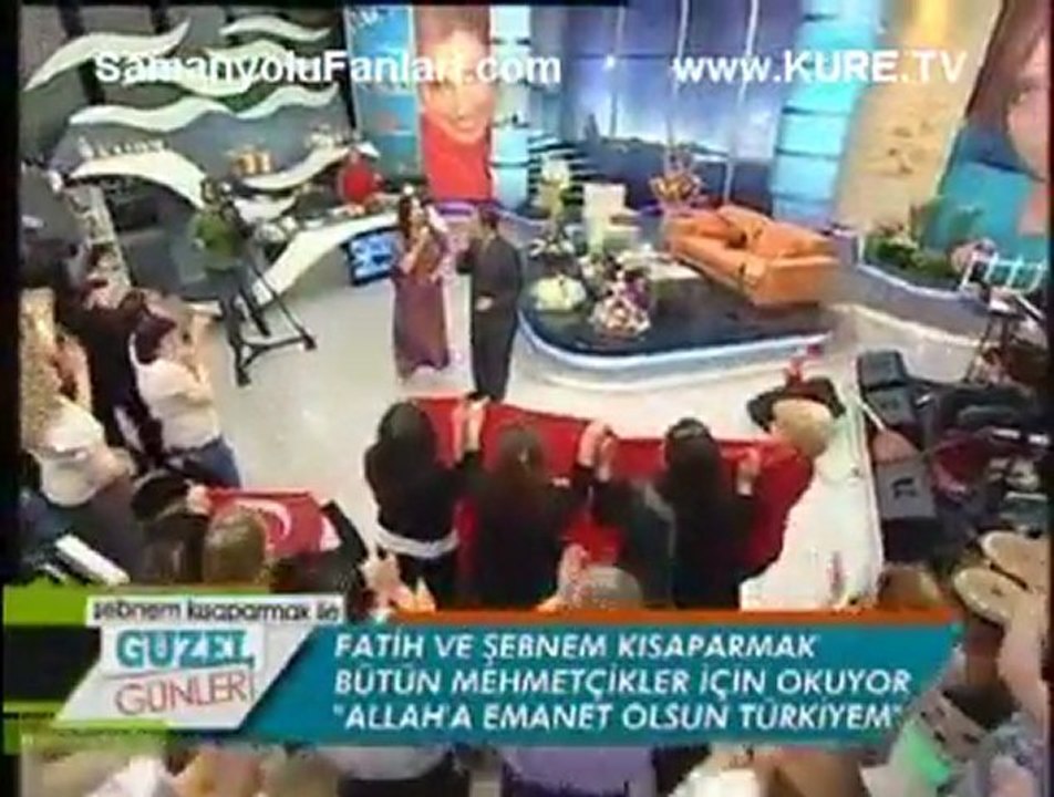 Fatih Kısaparmak  Allaha Emanet Olsun Türkiyem klip izle Türkiyem STV Güzel Günler