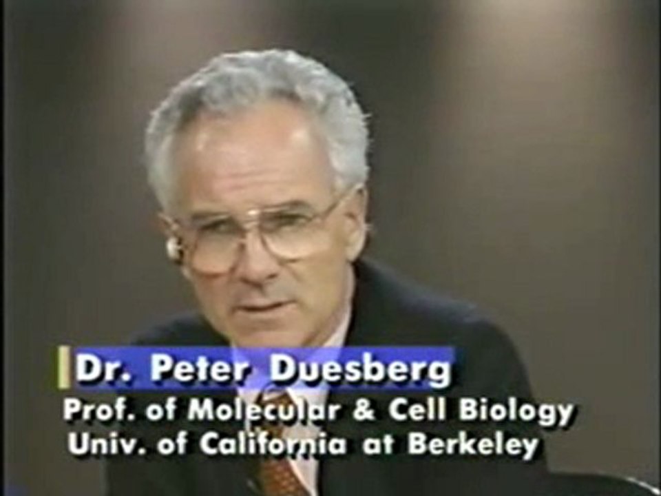 Peter Duesberg  science vs.hiv aids