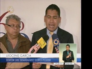 Fiscalía visita semanario 6to Poder por fotos del Contralor