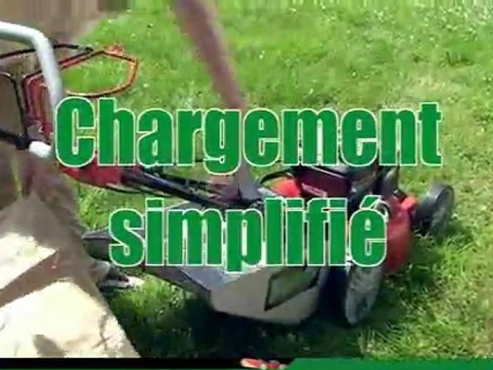 La tondeuse à gazon BagMower pour tondre 2X plus vite.