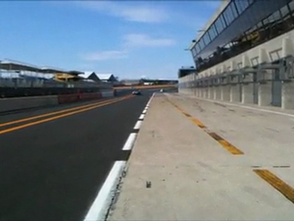 S.Ortelli - Audi R8 LMS Sound Start - Audi Driving Performance 2011 / Le Mans.