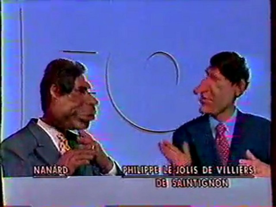 Extrait De l'emission LES GUIGNOLS DE L'INFO Octobre 1994 Canal+