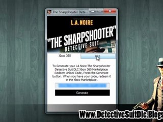 L.A. Noire The Sharpshooter Detective Suit DLC - Xbox 360 / PS3