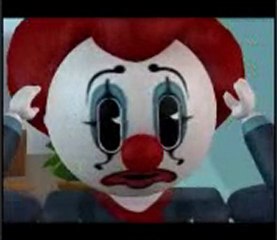 Clown loses His way wmv