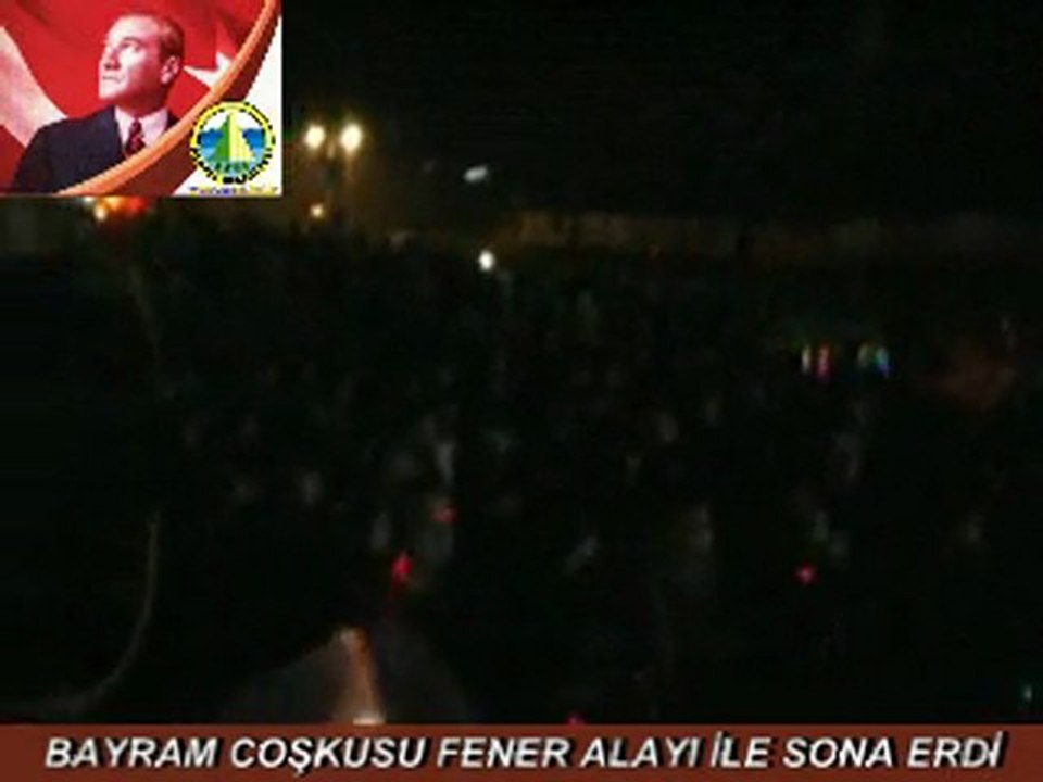 ALAPLI'DA BAYRAM COŞKUSU FENER ALAYI İLE SONA ERDİ