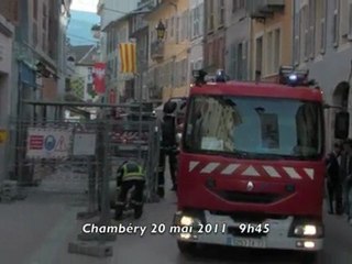 Encore un incendie rue d'Italie à Chambéry