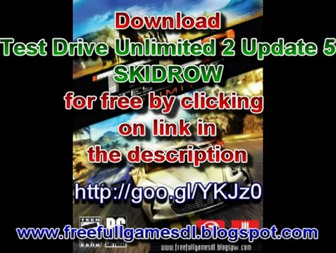 Test Drive Unlimited 2 Update 5 SKIDROW PC Crack free full download