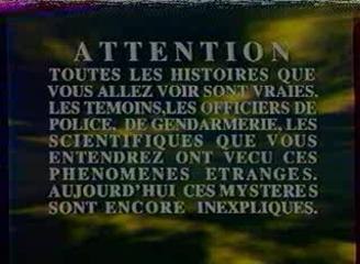 Mysteres - Generique