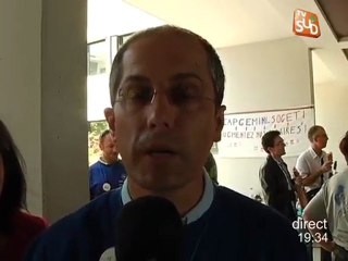 Les salariés de Capgemini Sogeti en grève (Montpellier)