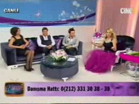 CİNE 5 EKRAN PERİSİ PROGRAMI İRFAN ASLANHAN SEDA ÜREN ALİŞAN 2