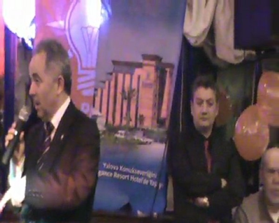 AK PARTİ YALOVA MİLLETVEKİLİ ADAYI TEMEL COŞKUN'UN ÇİFTLİKKÖY İLÇE YEMEĞİ KONUŞMASI