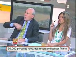 TV3 -El Club - Nou rècord de Spencer Tunick