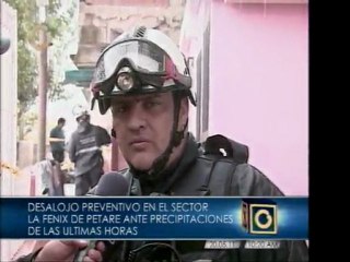 Desalojo preventivo