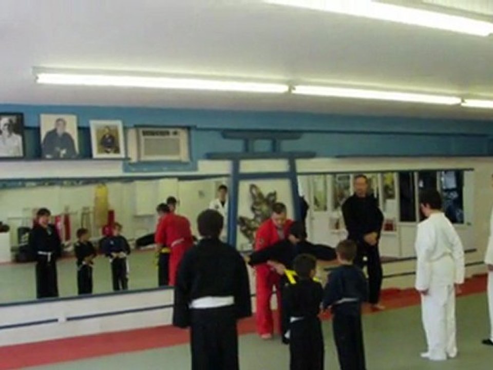 remise de ceinture jaune pour Théo