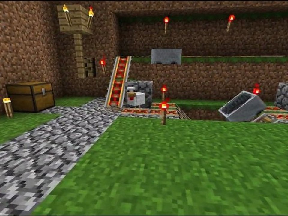 Petite vidéo d'une poule sur Architectika :)