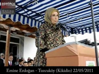 Emine Erdoğan'ın Tuzcuköydeki Konuşması