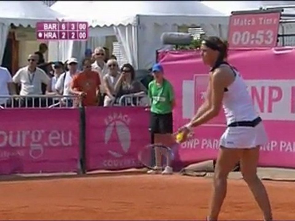 Straßburg - Bartoli zieht ins Halbfinale ein