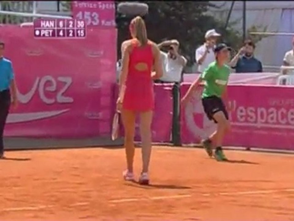 Straßburg - Hantuchova im Halbfinale