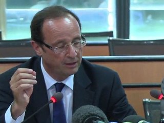PS : François Hollande ne veut pas de pause dans les primaires
