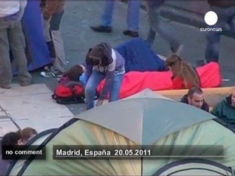 Sixième jour de contestation à Madrid - no comment
