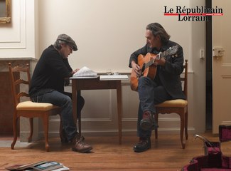 Dans la cuisine de Stephan Eicher et Philippe Djian...
