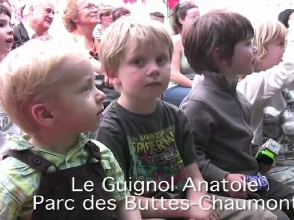 La première séance de Guignol de Paul et Gabrielle