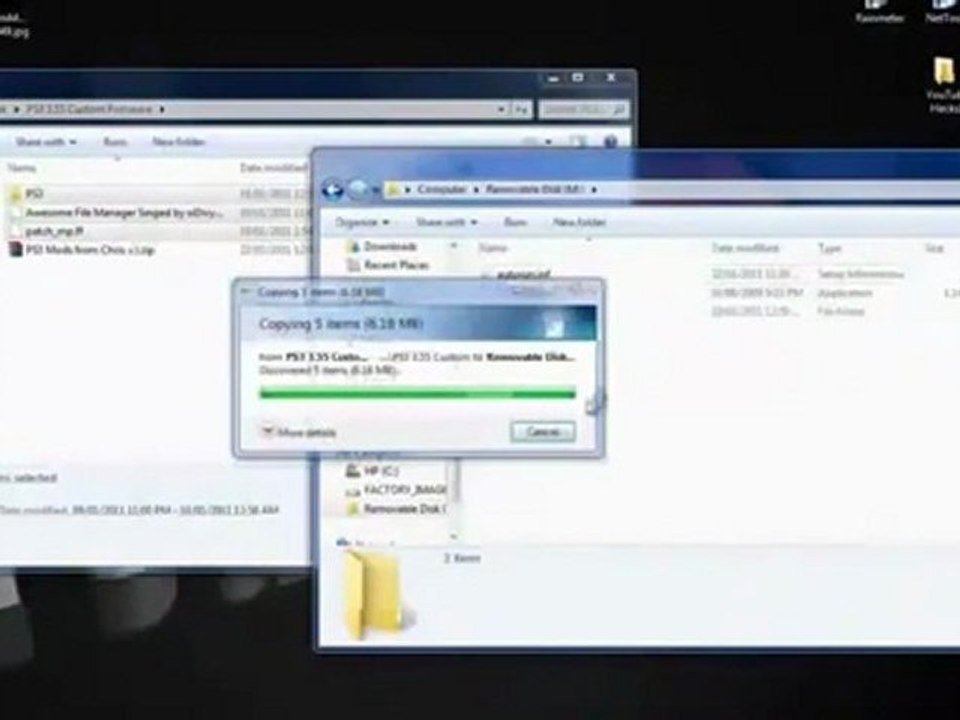 JailBreak PS3 3.66 with a USB Stick and Make an MW2 CL (Download free) !