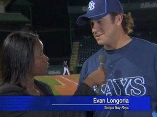 ‪Evan Longoria ´s Crazy Bare Hand Catch‬‏