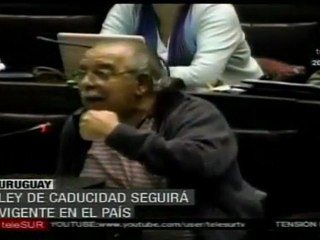 Continuará vigente en Uruguay ley de caducidad