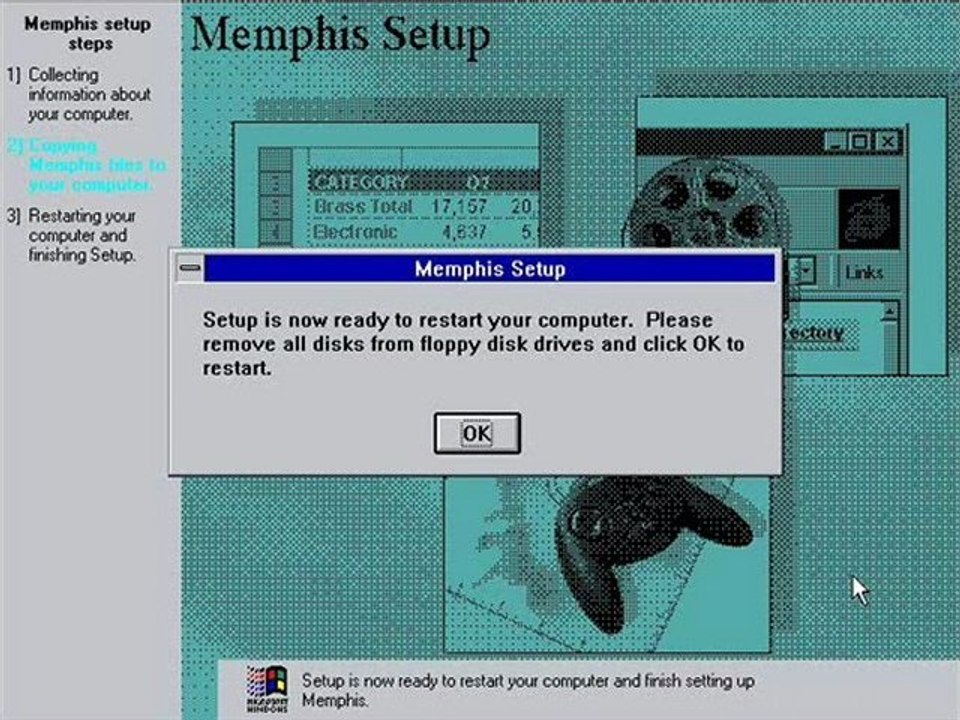 Microsoft Memphis installation and boot