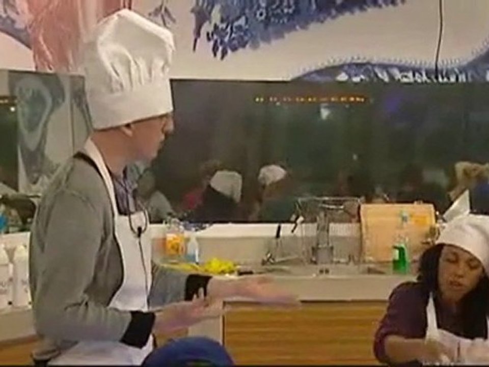 Don't Dine with Me -- Andrew's Liver and Custard with dragon fruit pie