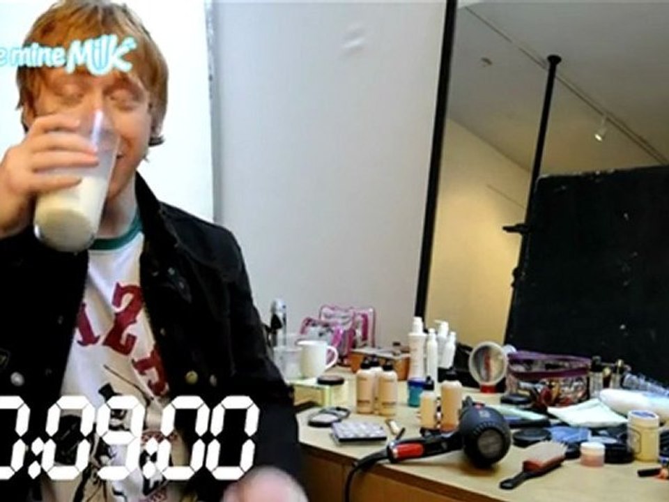 Rupert Grint Make Mine Milk Challenge