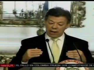 Correa reconoce calidad de la justicia colombiana